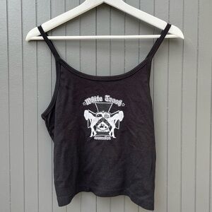 Vintage 2000’s White Trash Connection Tank